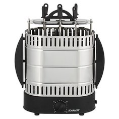 Шашлычница Scarlett SC-KG226T99 черный/серебристый