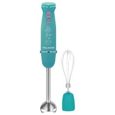 Погружной блендер Willmark WHB-1110BS, бирюзовый