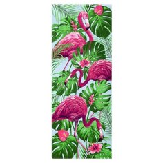 Collorista полотенце Фламинго банное 60х146 см микс