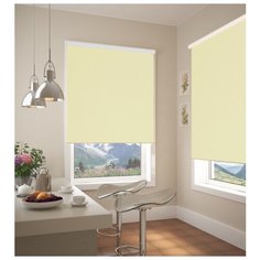 Рулонная штора Эскар Blackout (ваниль), 150х170 см