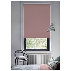 Рулонная штора Эскар Blackout (розовый кварц), 72х170 см
