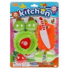 Набор продуктов с посудой Shantou Gepai Kitchen KY188-1 разноцветный