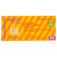 NEXXT Classic care Биоэнергетическая сыворотка «Защита цвета» для волос и кожи головы, 5 мл, 10 шт.
