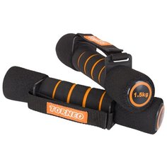 Набор гантелей цельнолитых Torneo A-926 2x1.5 кг