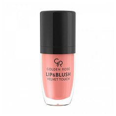 Golden Rose помада для губ и румяна Lip & Blush Velvet Touch, оттенок 02