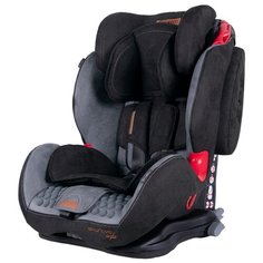 Автокресло группа 1/2/3 (9-36 кг) Coletto Sportivo Isofix, grey/black 2019