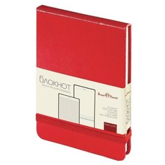 Блокнот Bruno Visconti "Megapolis Reporter" А6, 100 листов, красный (3-104/04)