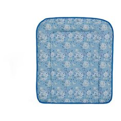 Пеленальный матрас Polini мягкий 70х61 голубой