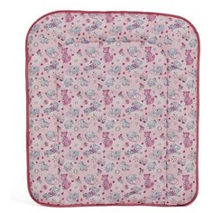 Пеленальный матрас Фея 70х61 розовый1