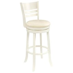 Стул Woodville Salon, дерево/искусственная кожа, цвет: buttermilk/cream