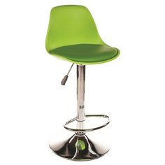 Стул Woodville Soft, металл/искусственная кожа, цвет: зеленый