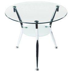 Столик журнальный Woodville Round хром, d: 60 см, хром