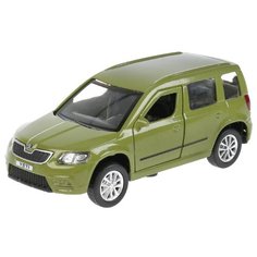 Легковой автомобиль ТЕХНОПАРК Skoda Yeti (YETI-GN) 12 см зеленый