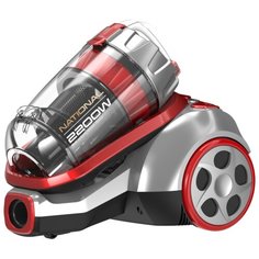 Пылесос NATIONAL NH-VC2085 серый/красный