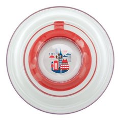 Тарелка Lubby Любимая (13953) красный