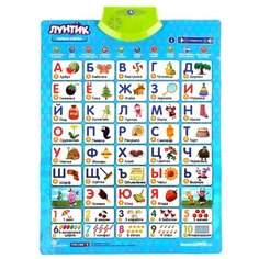 Электронный плакат Умка Первая Азбука. Лунтик