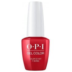 Гель-лак OPI Classics GelColor, 15 мл, оттенок Color So Hot It Berns