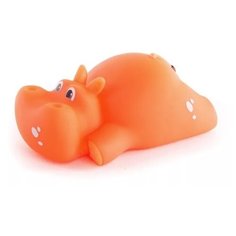 Игрушка для ванной Happy Snail Бегемот Бубба (19HSB04BU) оранжевый