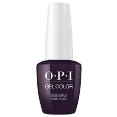 Гель-лак OPI GelColor Scotland, 15 мл, оттенок Good Girls Gone Plaid