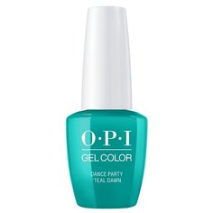 Гель-лак OPI GelColor Neon, 15 мл, оттенок Dance Party Teal Dawn