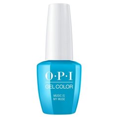 Гель-лак OPI GelColor Neon, 15 мл, оттенок Music is My Muse