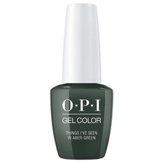 Гель-лак OPI GelColor Scotland, 15 мл, оттенок Things Ive Seen In Aber-green
