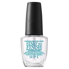 OPI базовое и верхнее покрытие Start to Finish 15 мл прозрачный