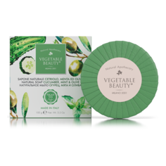 Мыло кусковое Vegetable Beauty Огурец, Мята и Олива, 100 г