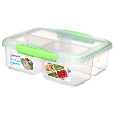 Sistema Контейнер для продуктов To Go Quad Split 21740 green