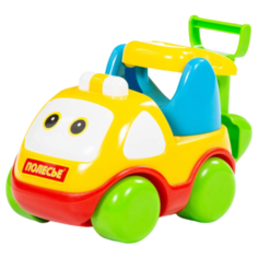 Развивающая игрушка Полесье автомобиль Би-Би-Знайка Тёма (73105) желтый/зеленый/красный/голубой