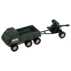 Набор техники Форма Патриот Грузовик с пушкой (С-109-Ф) 21.5 см зеленый