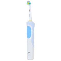 Электрическая зубная щетка Oral-B Vitality 3D White, белый/голубой