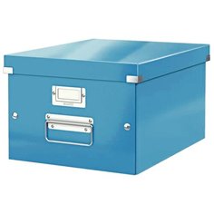 Leitz Короб архивный Click & store WOW M А4, ламинированный картон синий