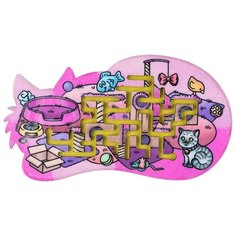 Головоломка Большой слон Лабиринт Котик (0055) розовый