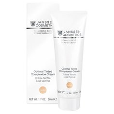 Janssen Cosmetics Demanding Skin Optimal Tinted Complexion Cream Medium Дневной крем для лица SPF 10, 50 мл