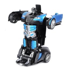 Робот-трансформер Пламенный мотор Космобот Калисто 870464 черный/синий