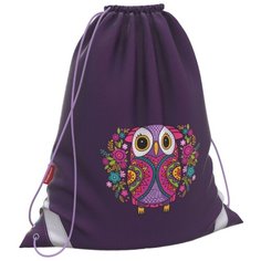 ErichKrause Мешок для обуви Flower Owl (46256) фиолетовый