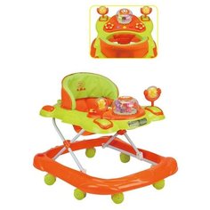 Ходунки Наша игрушка Bright салатовый/оранжевый