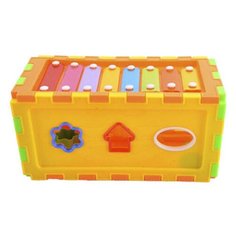 Развивающая игрушка TONG DE 4в1 (T272-D4530) желтый/зеленый/оранжевый