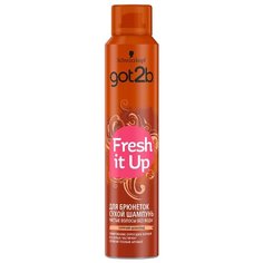 Got2b сухой шампунь Fresh it Up Горячий шоколад для брюнеток, 200 мл