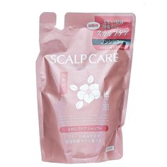 Shiki-Oriori шампунь Scalp care Premium для сухих и сильно поврежденных волос c экстрактом Белой Камелии 400 мл запасной блок