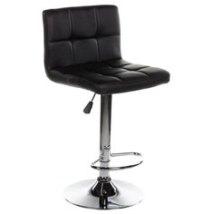 Стул Woodville Paskal, металл/искусственная кожа, цвет: черный