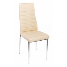 Стул Woodville DC2-001, металл/искусственная кожа, цвет: бежевый