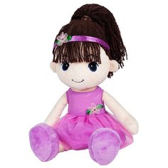 Мягкая игрушка Maxitoys Кукла Стильняшка брюнетка 40 см