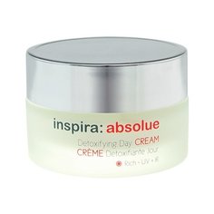 Inspira Cosmetics absolue Detoxifying Day Cream Rich Детоксицирующий обогащенный липидами дневной крем для лица, шеи и области декольте, 50 мл