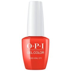 Гель-лак OPI GelColor Lisbon, 15 мл, оттенок A Red-vival City