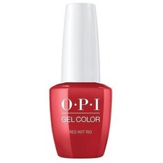 Гель-лак OPI GelColor Brazil, 15 мл, оттенок Red Hot Rio