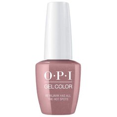 Гель-лак OPI GelColor Iceland, 15 мл, оттенок Reykjavik Has All the Hot Spots