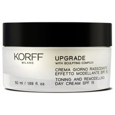 KORFF Upgrade toning and remodelling day cream SPF15 дневной крем для лица тонизирующий и модулирующий, 50 мл