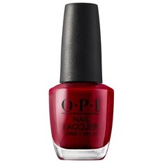 Лак OPI Nail Lacquer Classics, 15 мл, оттенок Danke-Shiny Red